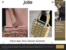 Tablet Screenshot of jolie.de