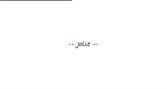 Desktop Screenshot of jolie.it