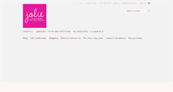 Desktop Screenshot of jolie.com.au